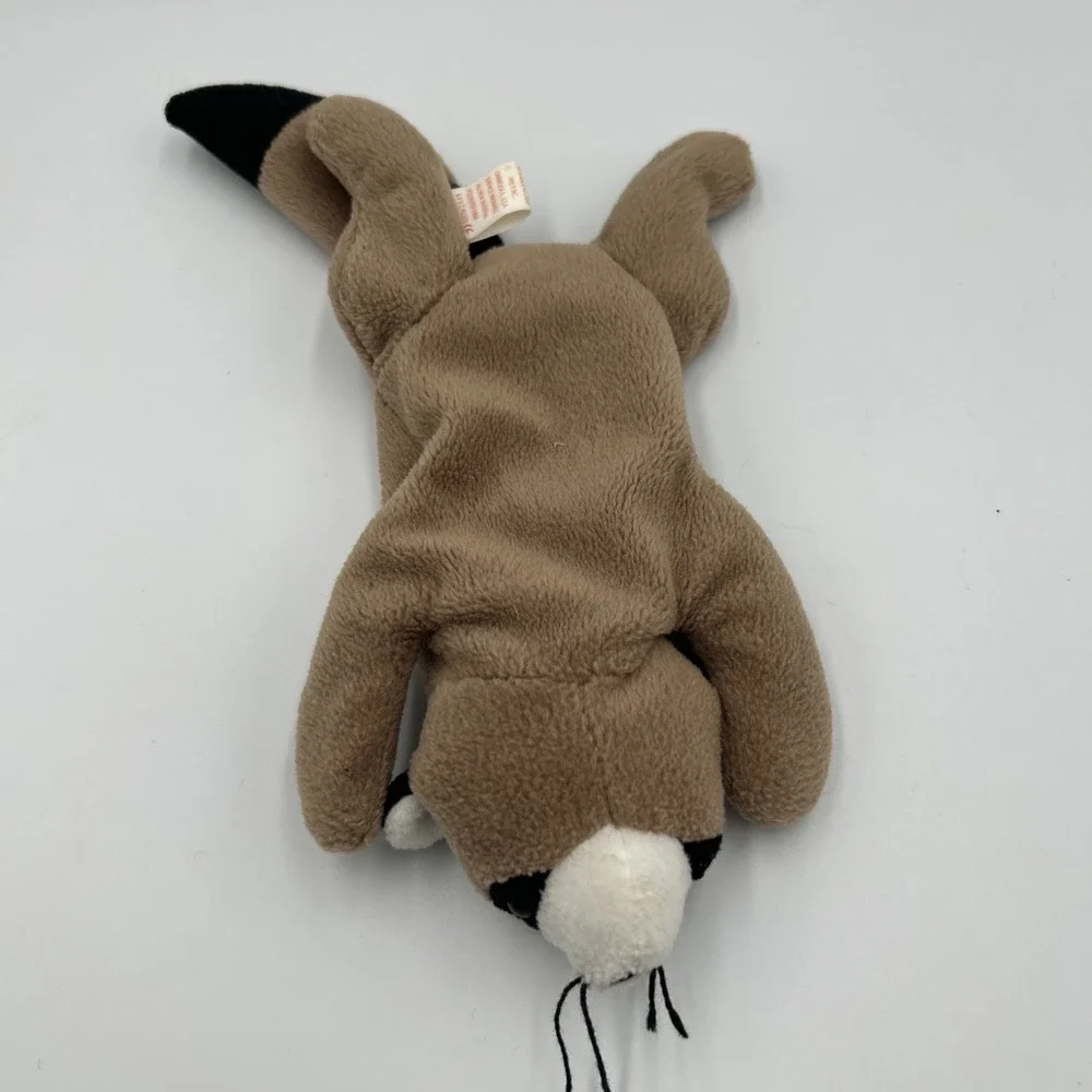 Ty Beanie‎ Babies Ringo The Raccoon 1995 Rare Vintage Retired Black Brown White